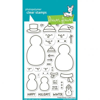 Lawn Fawn Stempel - Frosty Family